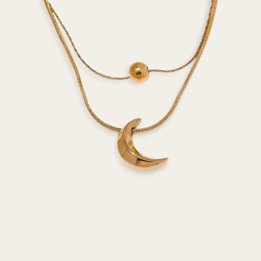 Dubbele Maan ketting