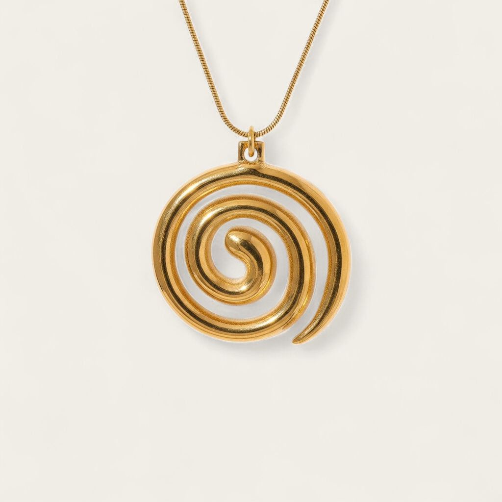 Spiraalhanger ketting