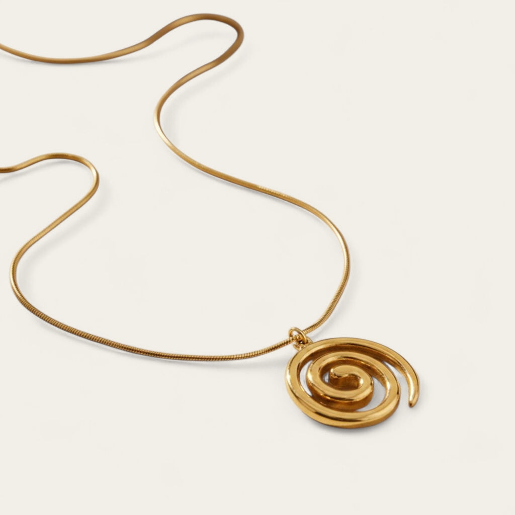 Spiraalhanger ketting