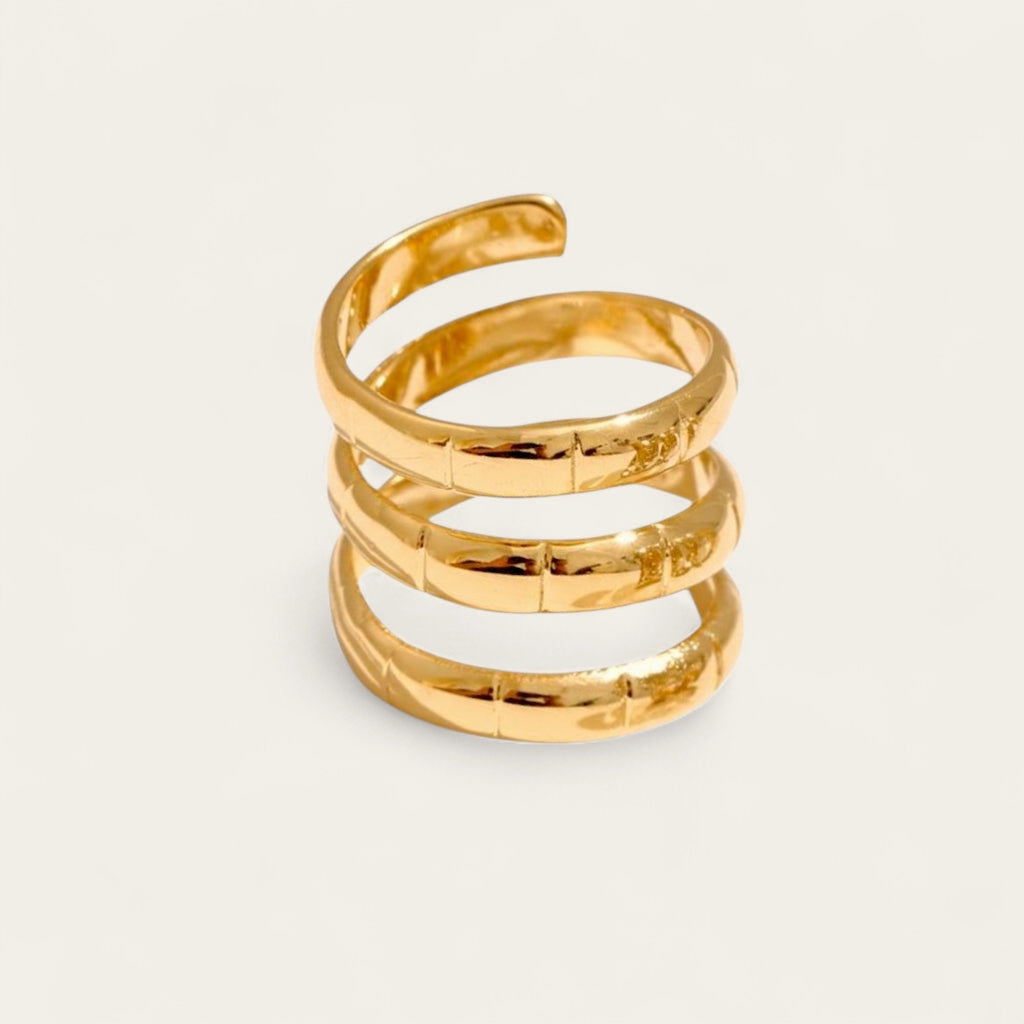 Spiraalvormige ring